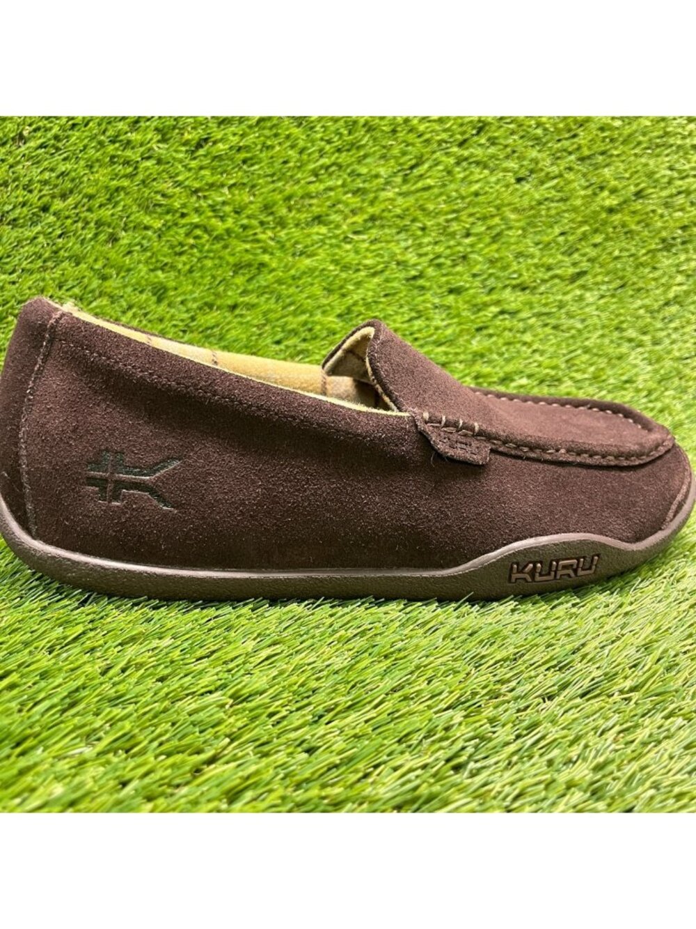 Kuru Loft Mens Size 12.5 Brown Casual Walking Moccasin Slip-On Slippers Shoes
